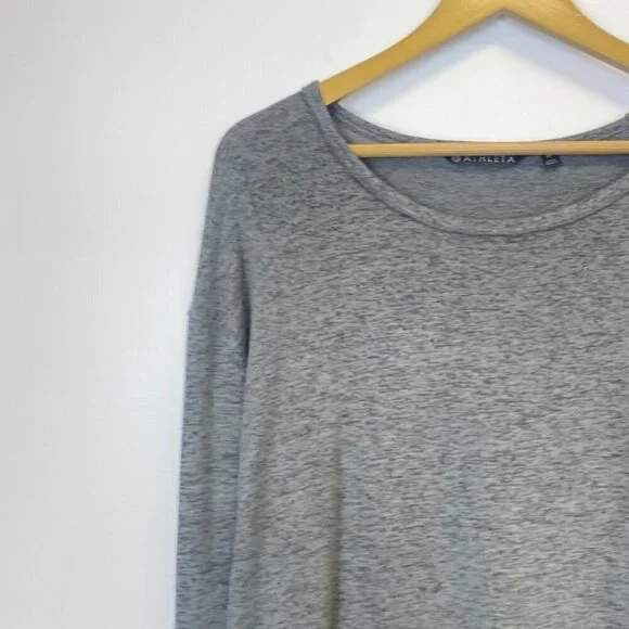 Athleta Gray Long Sleeve Top - Picture 6 of 10